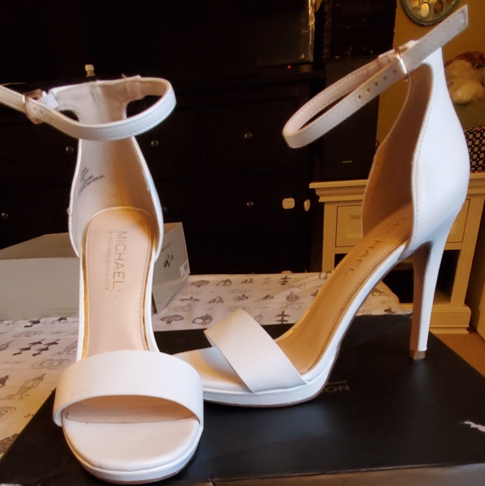 White High Heels